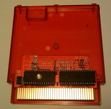 Inside of a repro cart.